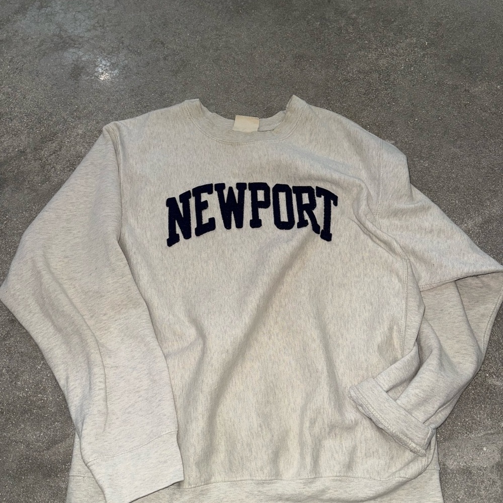 Newport Gray Sweater - Medium